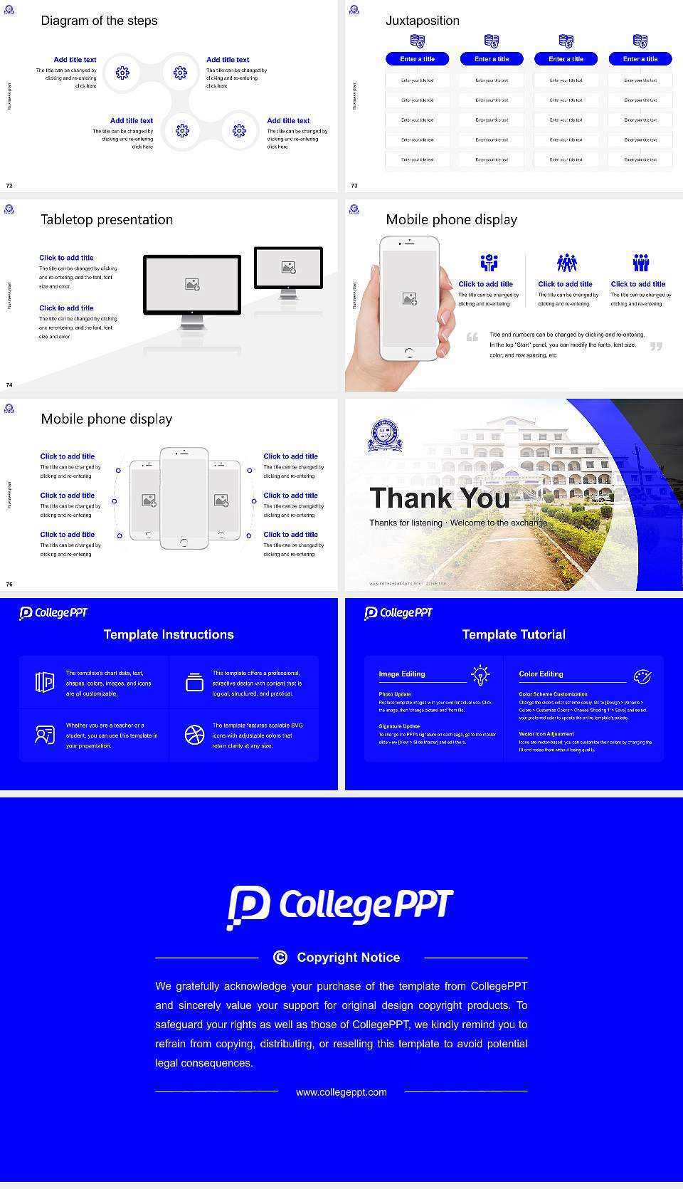 GIET University Competition/Entrepreneurship Contest PPT Template16:9 ratio PPT effect preview image9