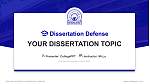 Fakir Mohan University Graduation Thesis Defense PPT Template