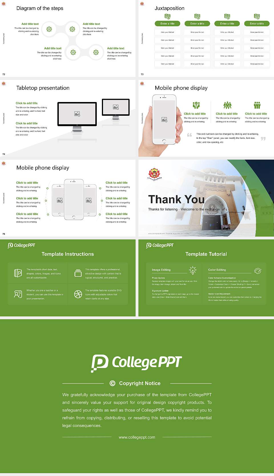 Gujarat Ayurveda University Competition/Entrepreneurship Contest PPT Template16:9 ratio PPT effect preview image9