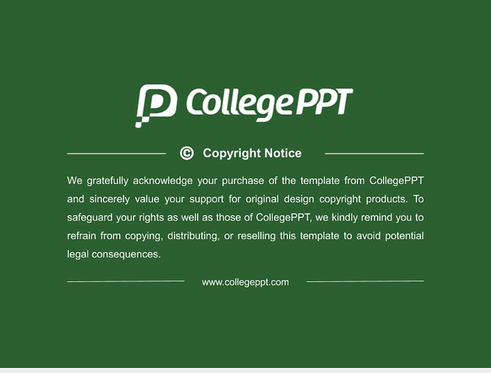 G.L.A. University General Purpose PPT Template4:3 ratio PPT effect preview image6