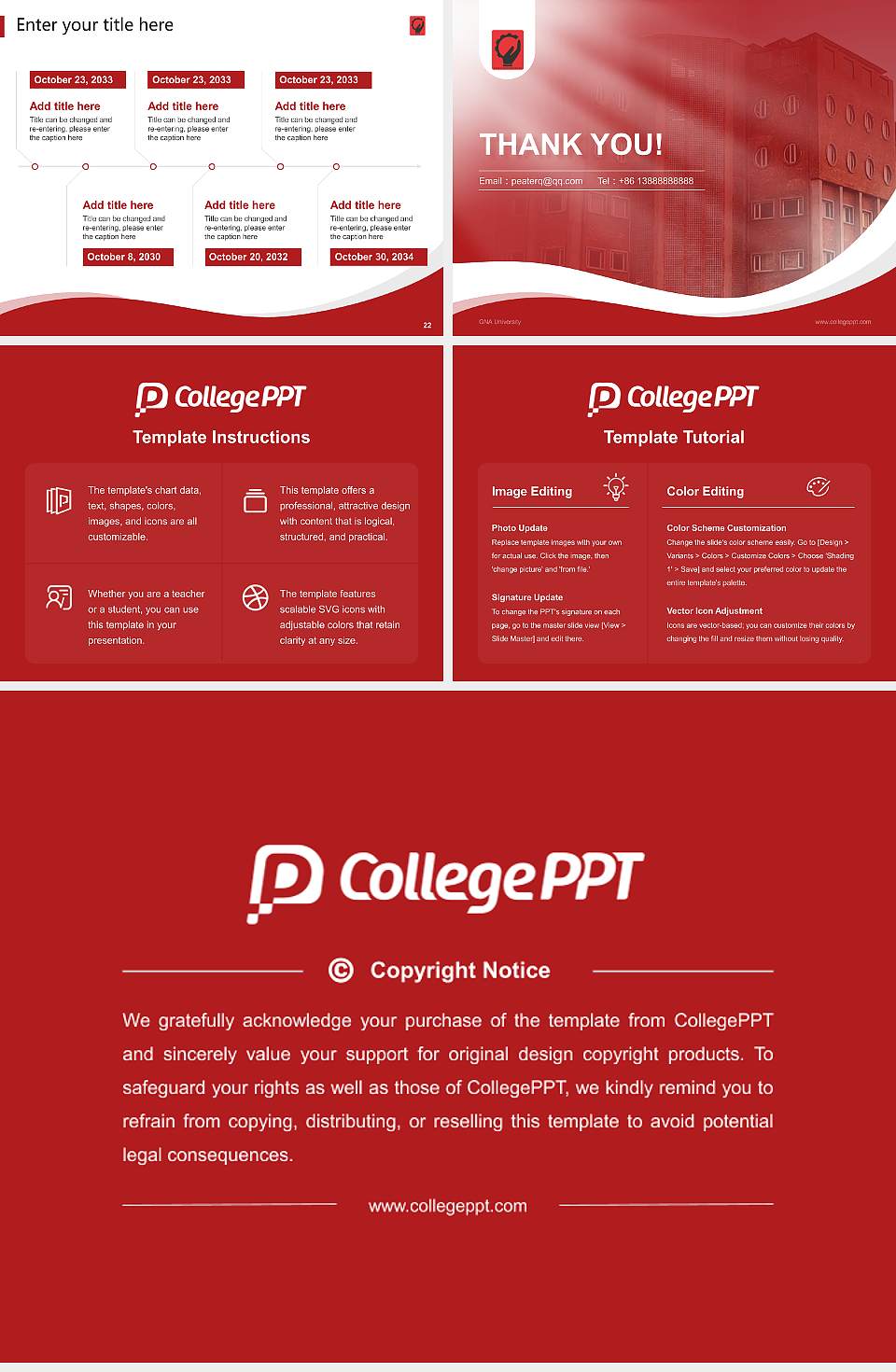 GNA University Lecture Sharing and Networking Event PPT Template4:3 ratio PPT effect preview image4