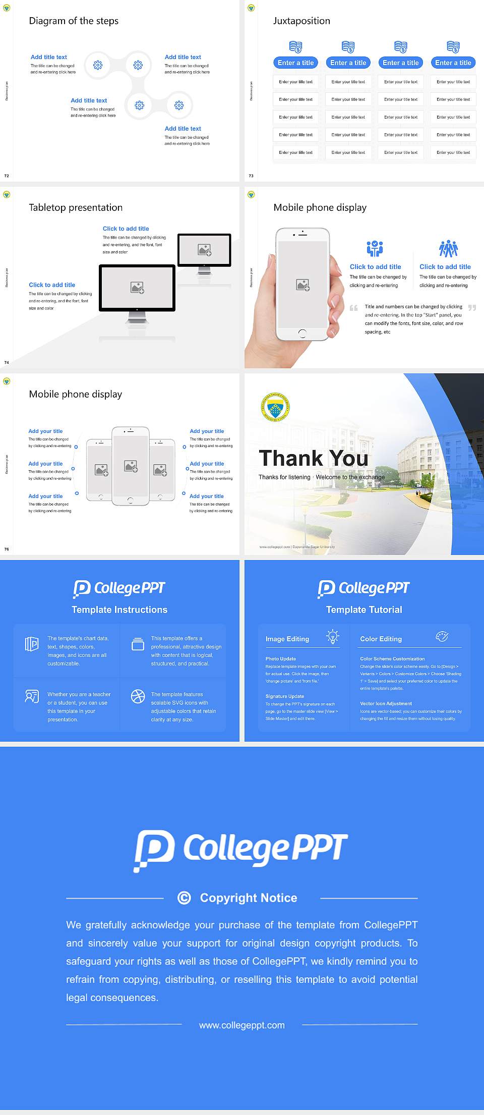Dayananda Sagar University Competition/Entrepreneurship Contest PPT Template4:3 ratio PPT effect preview image9
