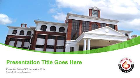 Graphic Era Course/Courseware Creation PPT Template