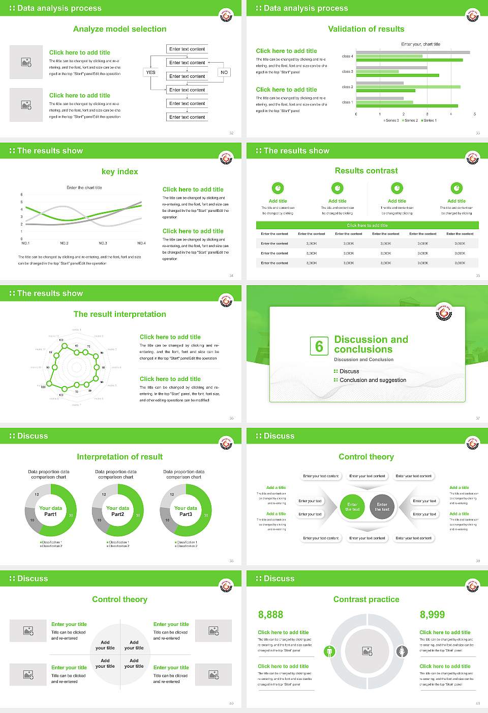 Graphic Era Graduation Thesis Defense PPT Template16:9 ratio PPT effect preview image5