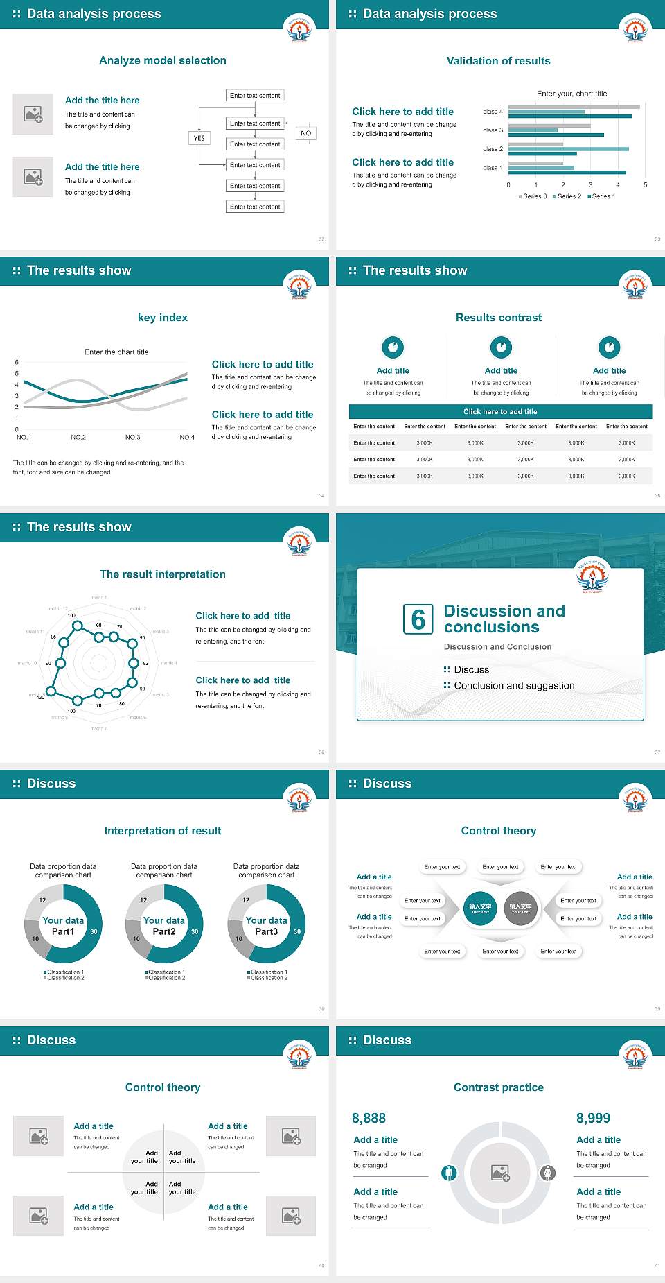 Gopal Narayan Singh University Graduation Thesis Defense PPT Template4:3 ratio PPT effect preview image5