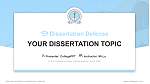 Dr. B.R. Ambedkar University of Social Sciences Disputation Powerpoint Vorlage