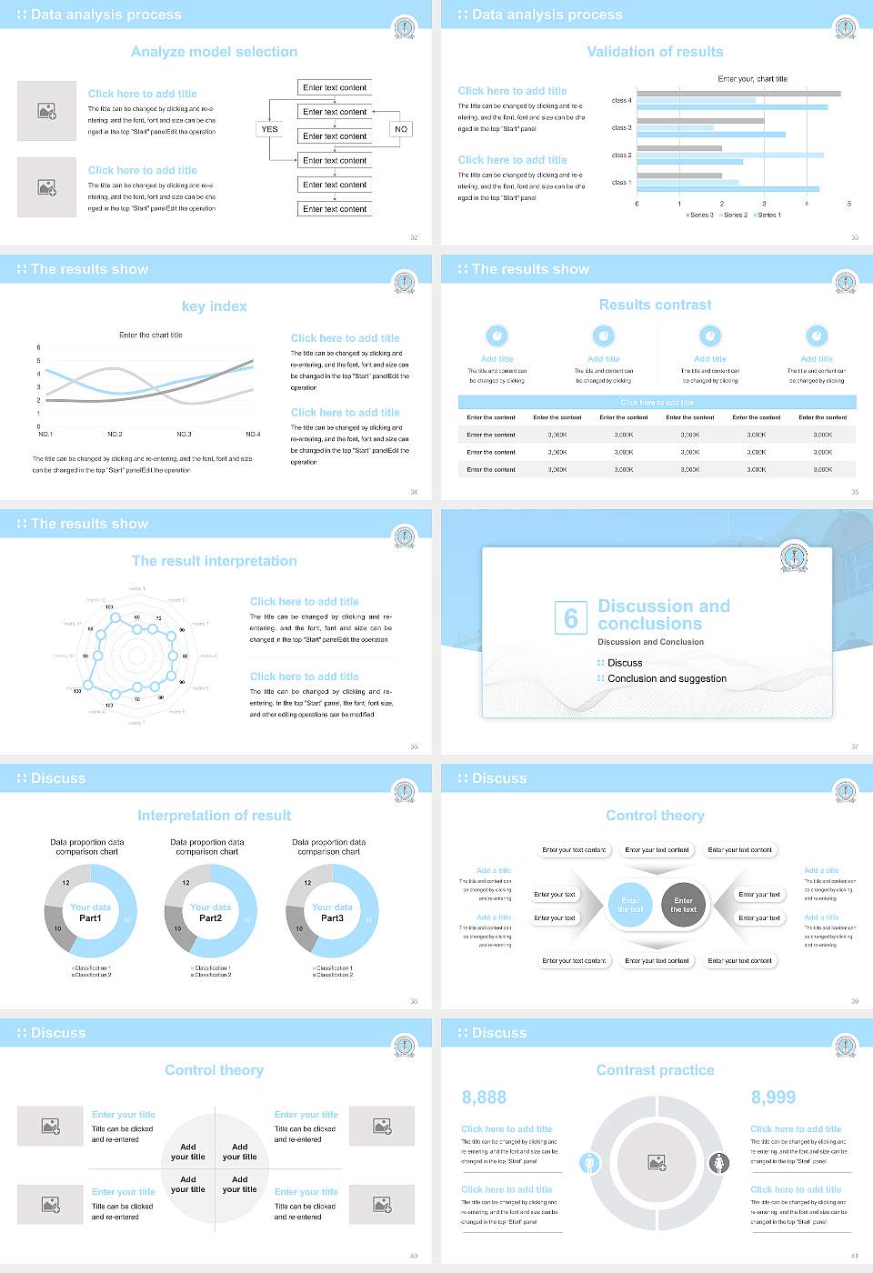 Dr. B.R. Ambedkar University of Social Sciences Graduation Thesis Defense PPT Template16:9 ratio PPT effect preview image5