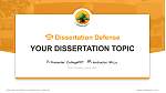 GSFC University Graduation Thesis Defense PPT Template