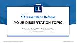 Era University Graduation Thesis Defense PPT Template