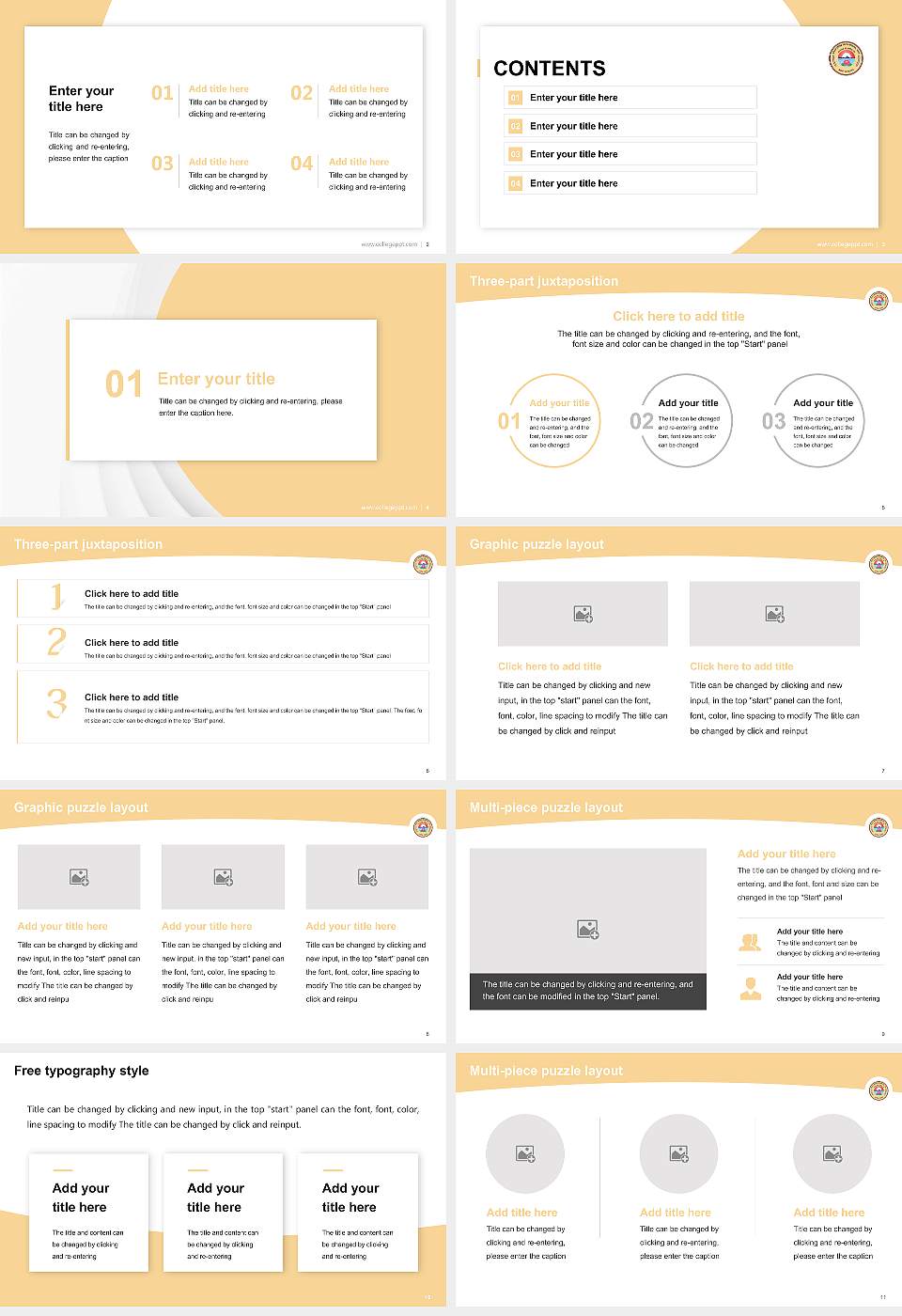 Dr. Harisingh Gour Vishwavidyalaya Academic Presentation/Research Findings Report PPT Template16:9 ratio PPT effect preview image2