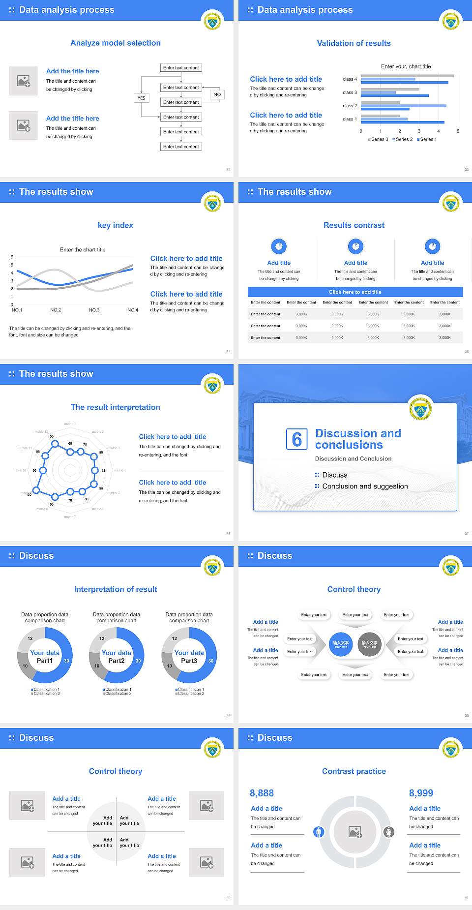 Dayananda Sagar University Graduation Thesis Defense PPT Template4:3 ratio PPT effect preview image5