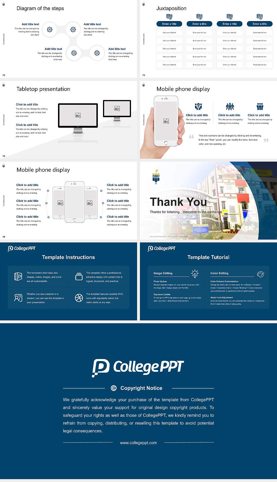 Desh Bhagat University Competition/Entrepreneurship Contest PPT Template16:9 ratio PPT effect preview image9
