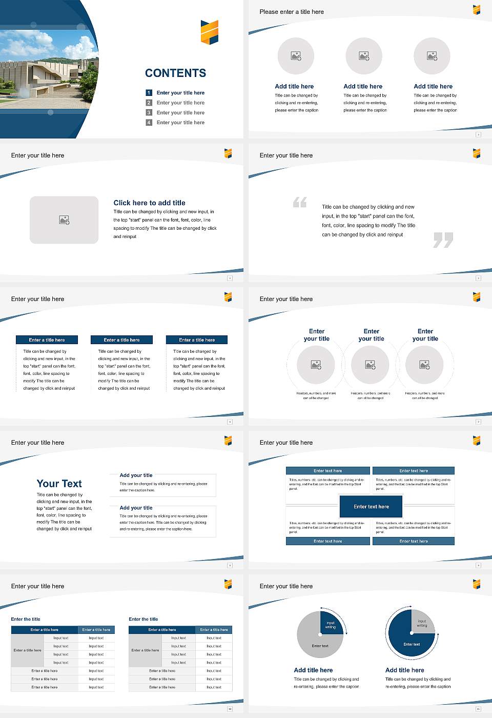 Flame University Course/Courseware Creation PPT Template16:9 ratio PPT effect preview image2