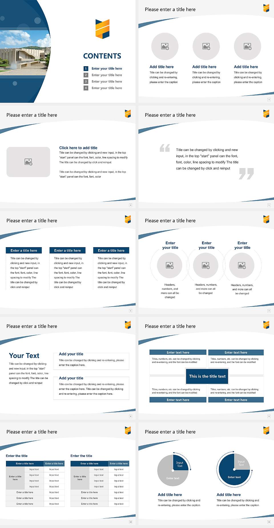 Flame University Course/Courseware Creation PPT Template4:3 ratio PPT effect preview image2