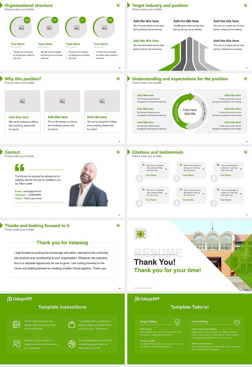 Deen Bandhu Chhotu Ram University of Science & Technology Resume PPT Template16:9 ratio PPT effect preview image4