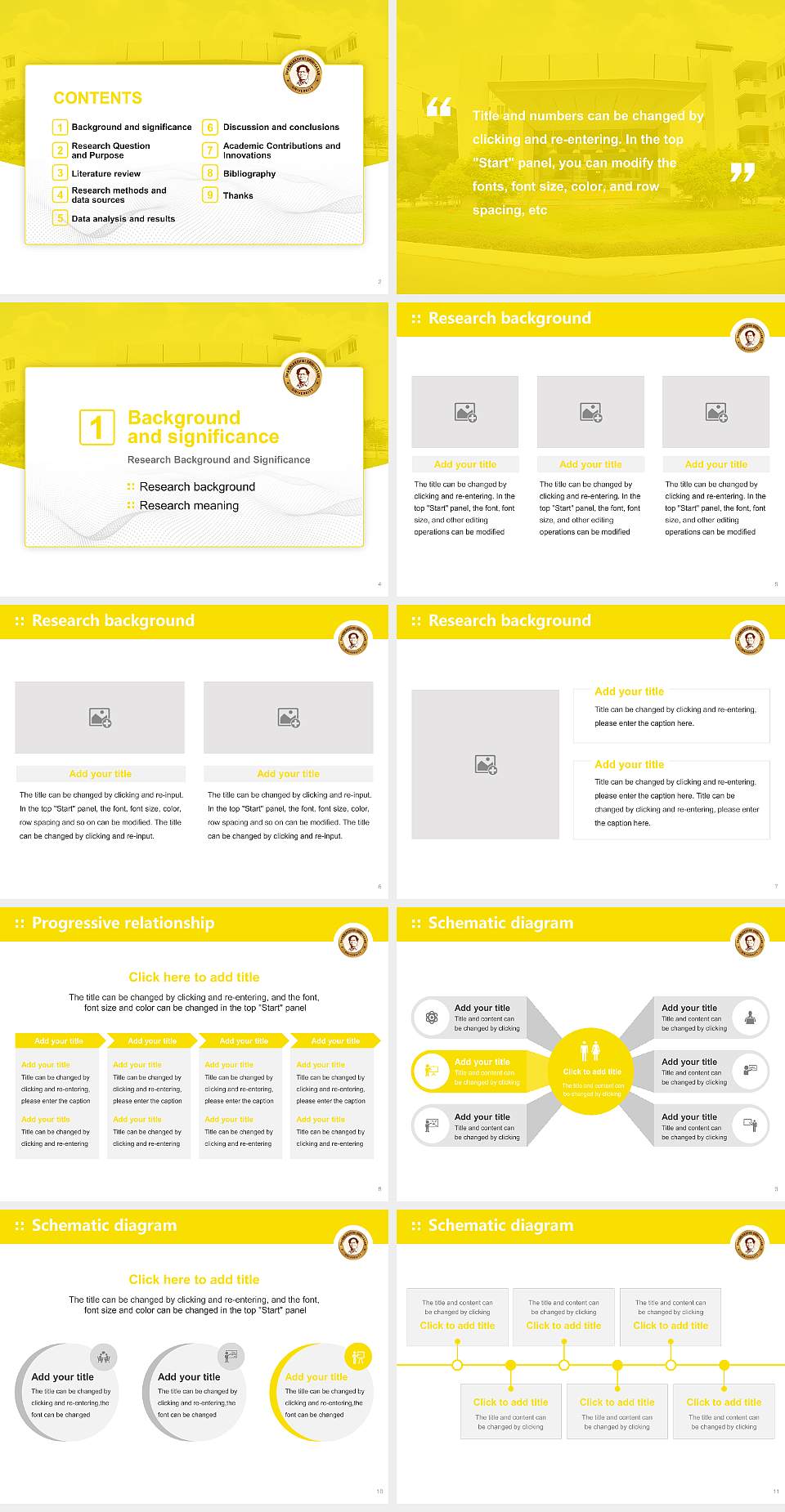 Dhanalakshmi Srinivasan University Graduation Thesis Defense PPT Template4:3 ratio PPT effect preview image2