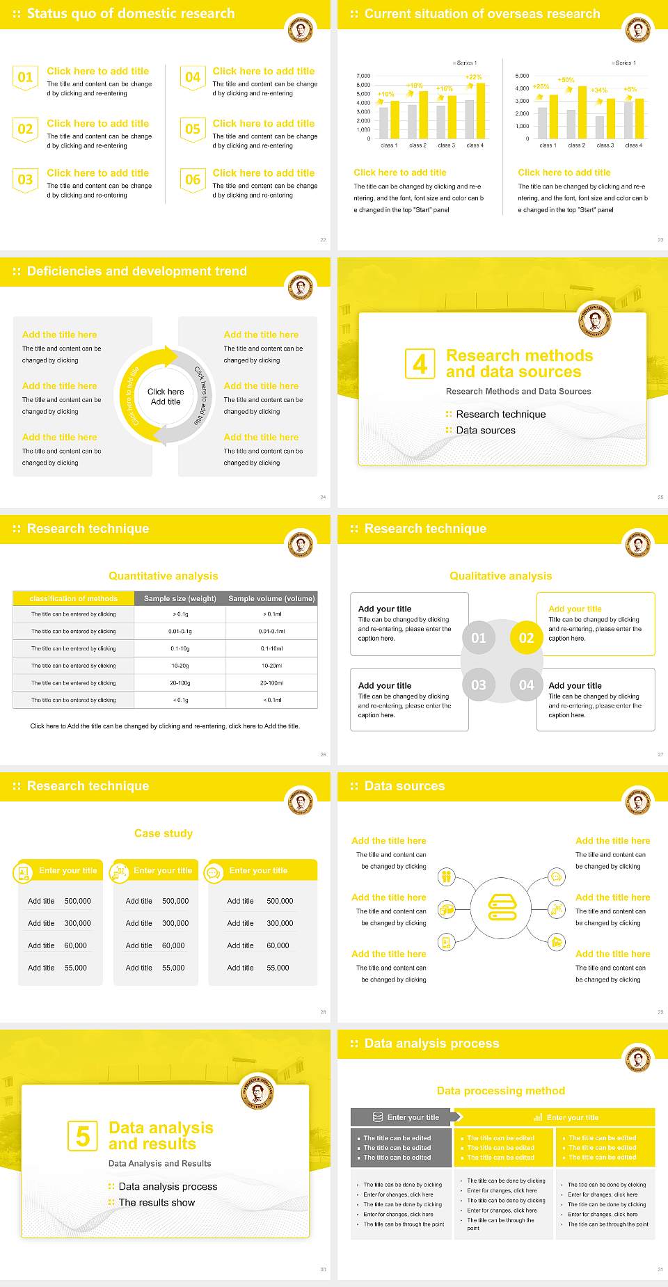 Dhanalakshmi Srinivasan University Graduation Thesis Defense PPT Template4:3 ratio PPT effect preview image4