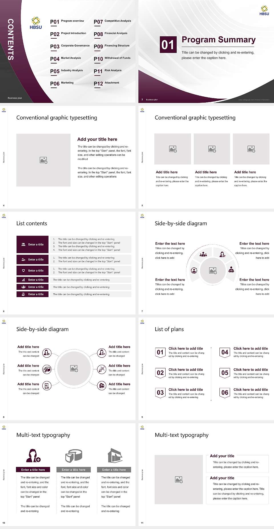 Dr. Homi Bhabha State University Competition/Entrepreneurship Contest PPT Template4:3 ratio PPT effect preview image2