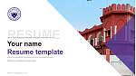 Dr Bhimrao Ambedkar University, Agra Resume Templat PPT