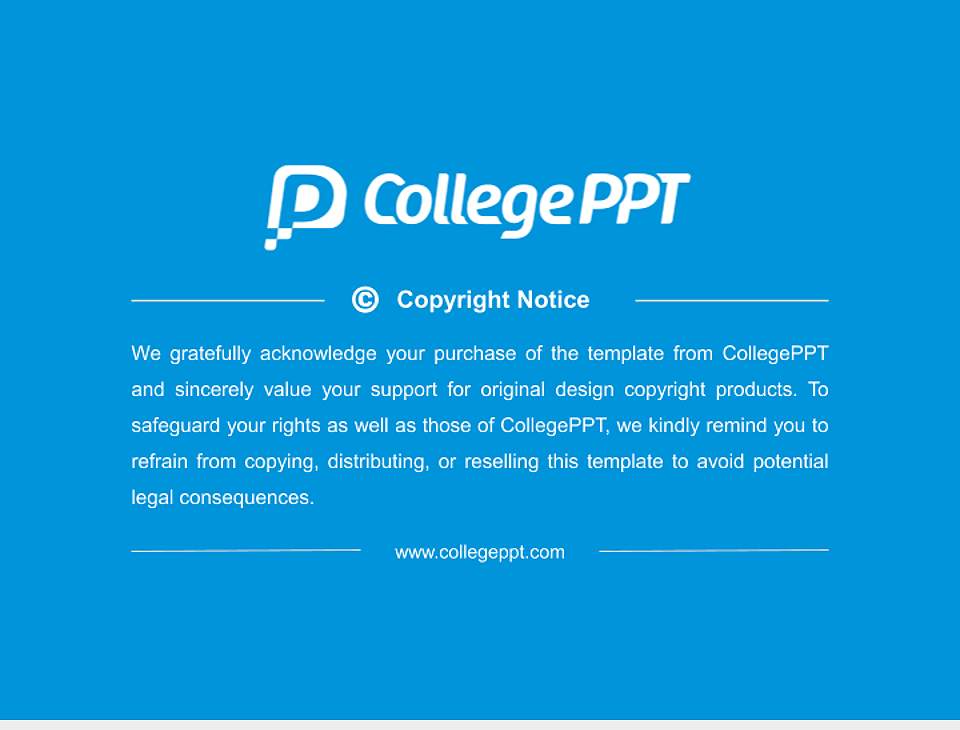 DIT University Resume PPT Template4:3 ratio PPT effect preview image5