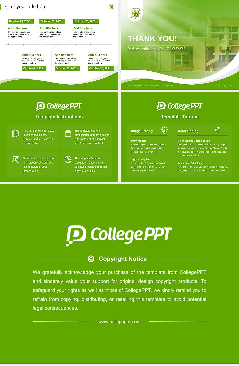 Deen Bandhu Chhotu Ram University of Science & Technology Lecture Sharing and Networking Event PPT Template4:3 ratio PPT effect preview image4