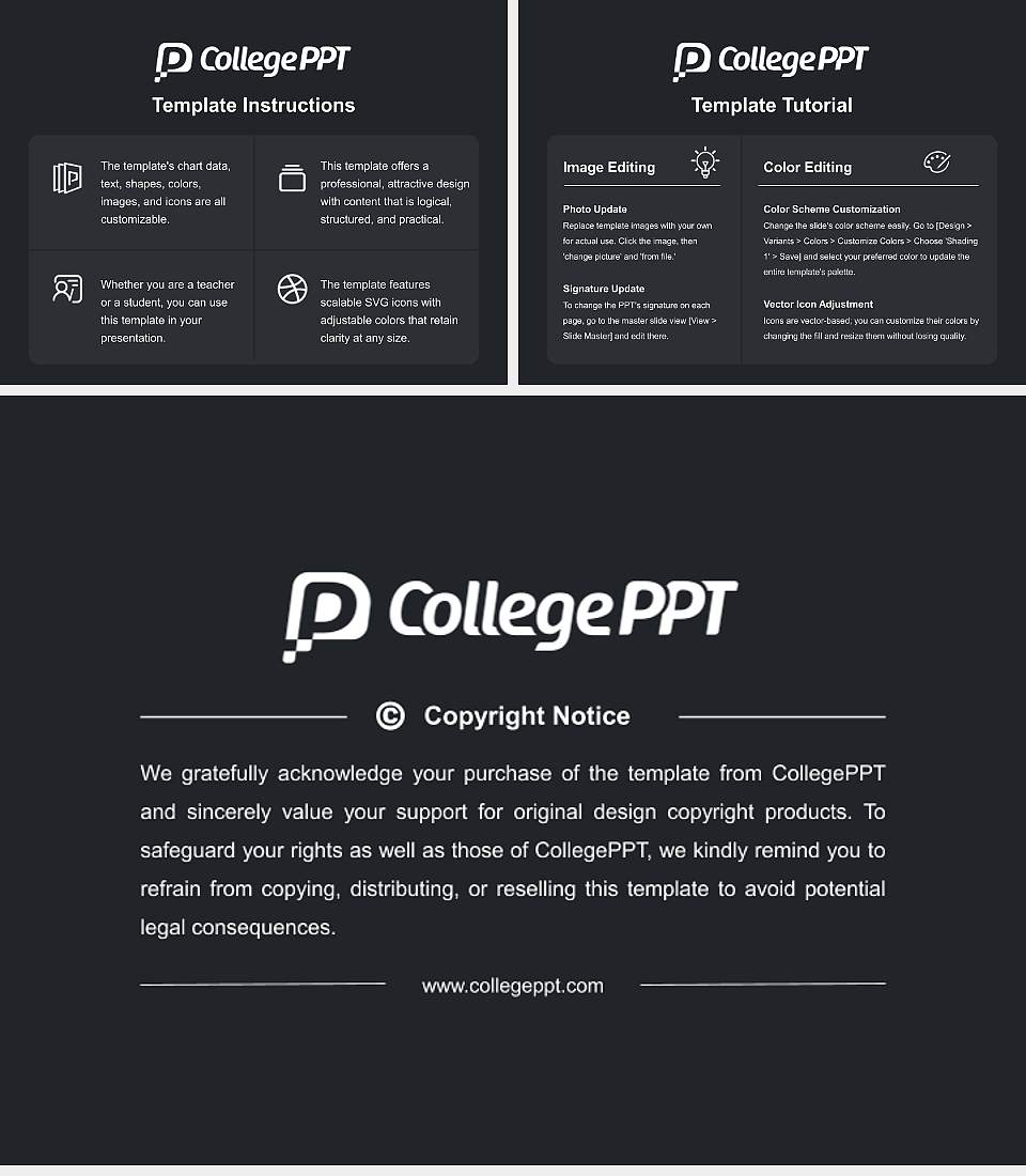 Gauhati University Course/Courseware Creation PPT Template4:3 ratio PPT effect preview image5
