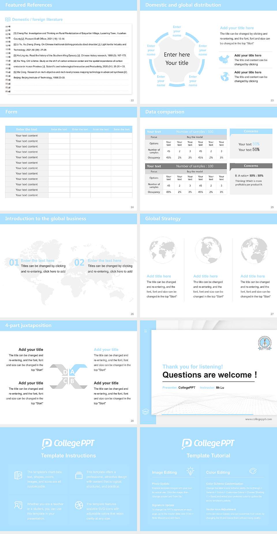 Dr. B.R. Ambedkar University of Social Sciences Thesis Proposal/Graduation Defense PPT Template4:3 ratio PPT effect preview image4