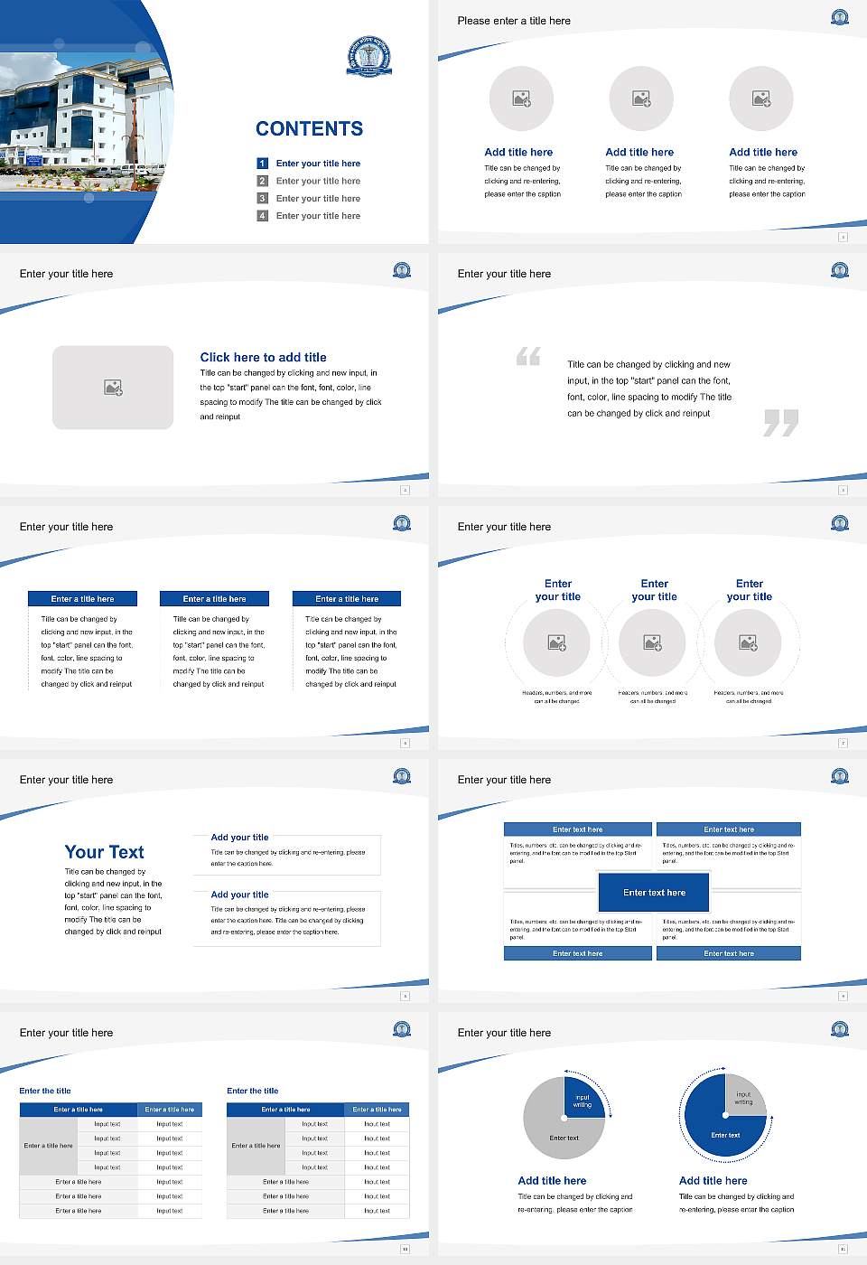 Dr. Ram Manohar Lohia Institute of Medical Sciences Course/Courseware Creation PPT Template16:9 ratio PPT effect preview image2