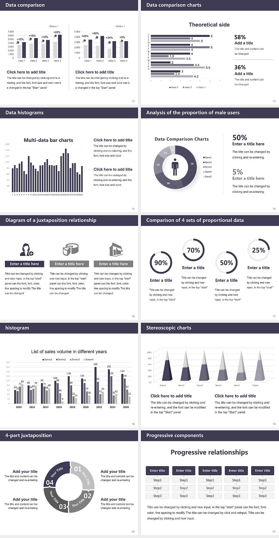 Garden City University Thesis Proposal/Graduation Defense PPT Template4:3 ratio PPT effect preview image3