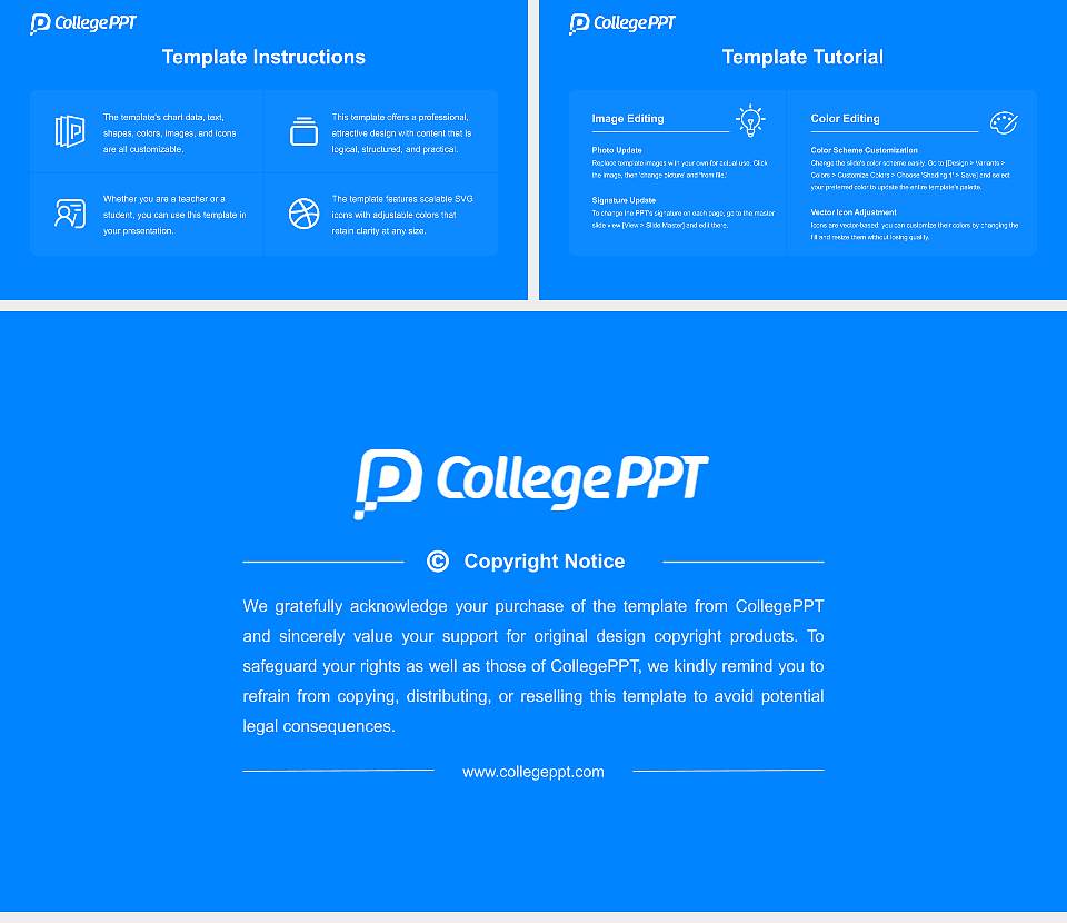 Dravidian University Course/Courseware Creation PPT Template16:9 ratio PPT effect preview image5