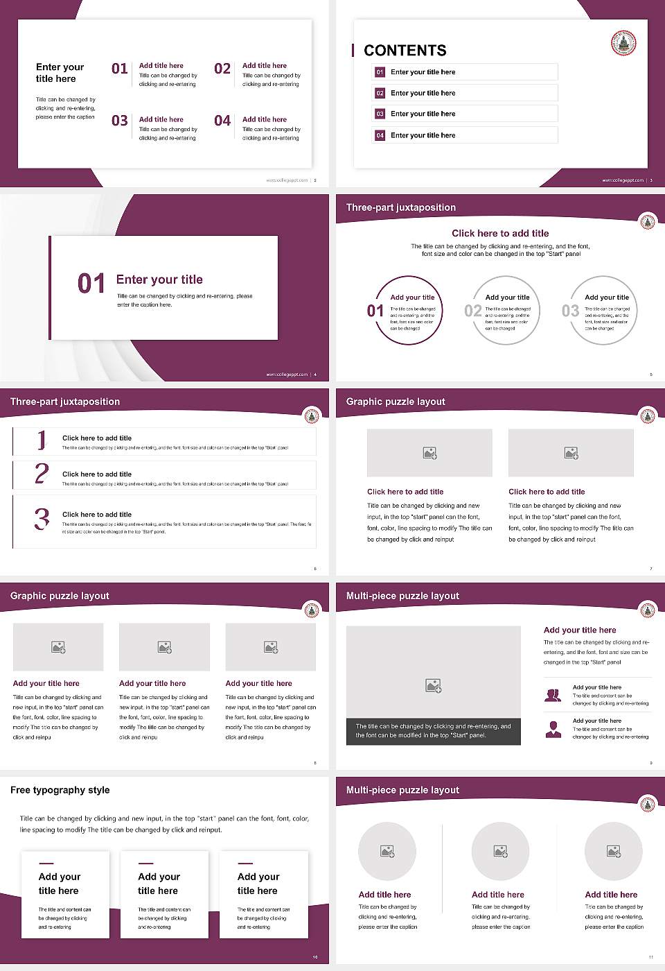 Gautam Buddha University Academic Presentation/Research Findings Report PPT Template16:9 ratio PPT effect preview image2