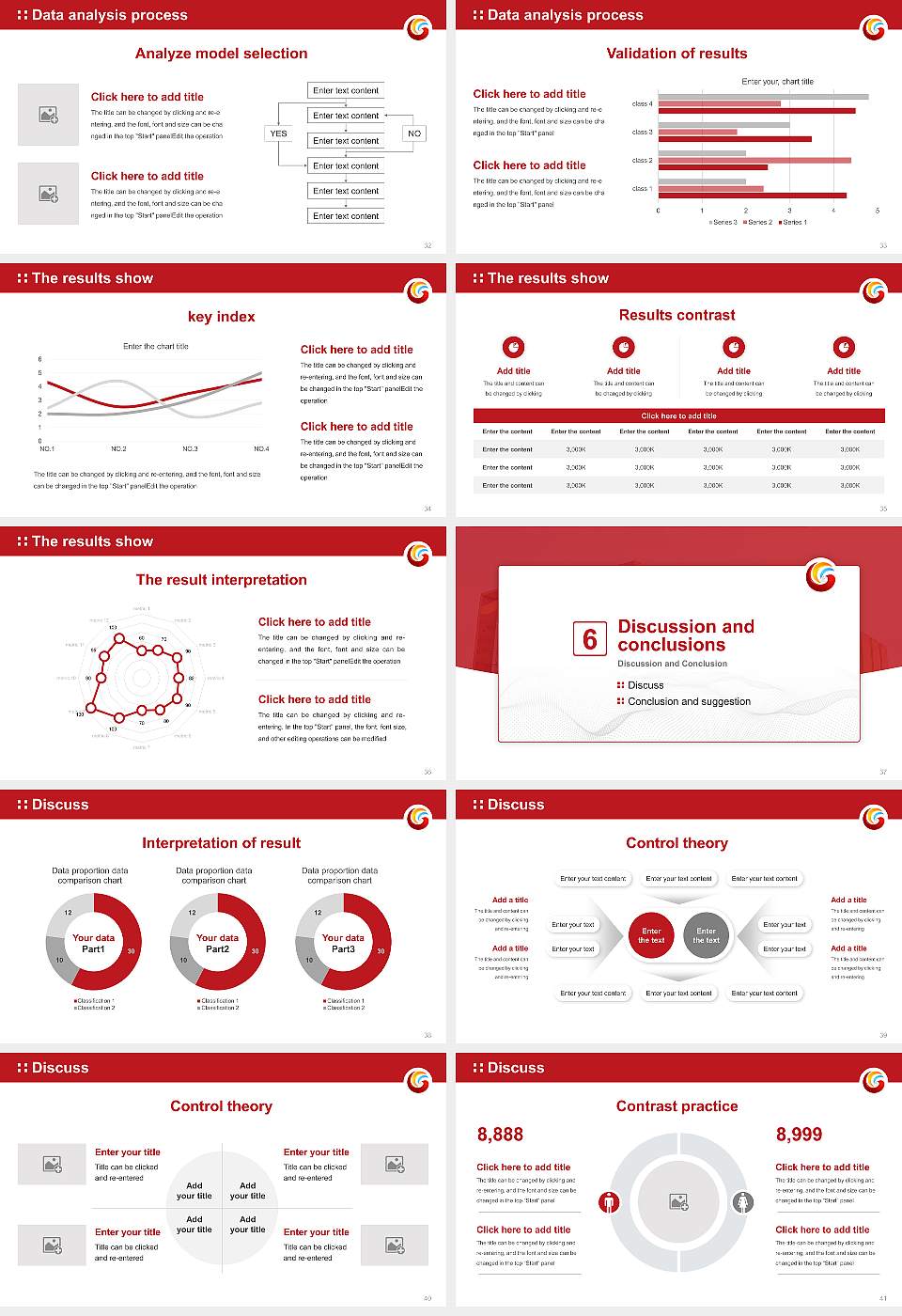 Galgotias University Graduation Thesis Defense PPT Template16:9 ratio PPT effect preview image5