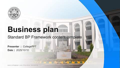 Dravidian University Competition/Entrepreneurship Contest PPT Template