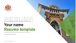 Gujarat Ayurveda University Resume PPT Template