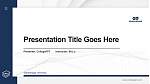 Gandhinagar University Thesis Proposal/Graduation Defense PPT Template