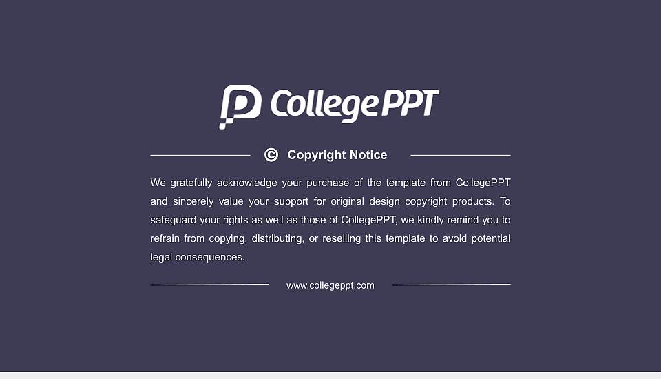 Garden City University General Purpose PPT Template16:9 ratio PPT effect preview image6