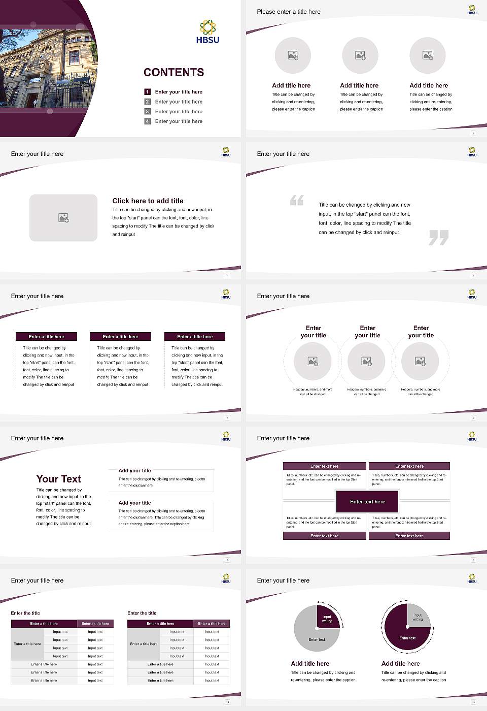 Dr. Homi Bhabha State University Course/Courseware Creation PPT Template16:9 ratio PPT effect preview image2