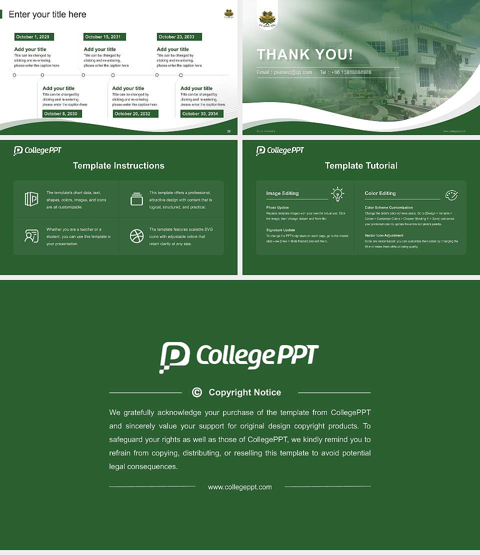 G.L.A. University Lecture Sharing and Networking Event PPT Template16:9 ratio PPT effect preview image4