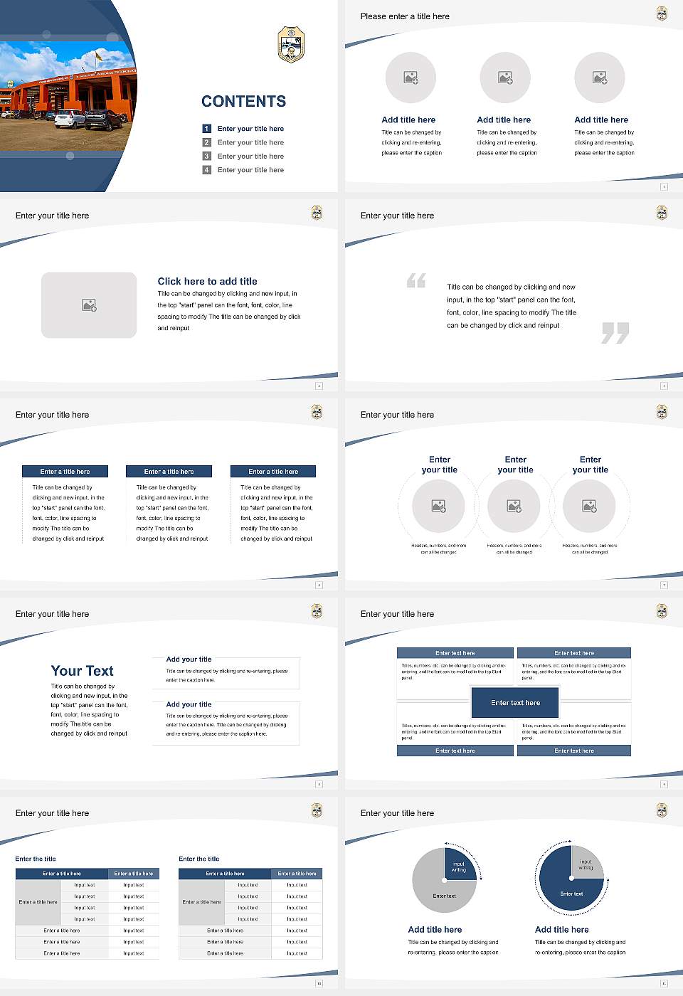 Dr. Babasaheb Ambedkar Technological University Course/Courseware Creation PPT Template16:9 ratio PPT effect preview image2