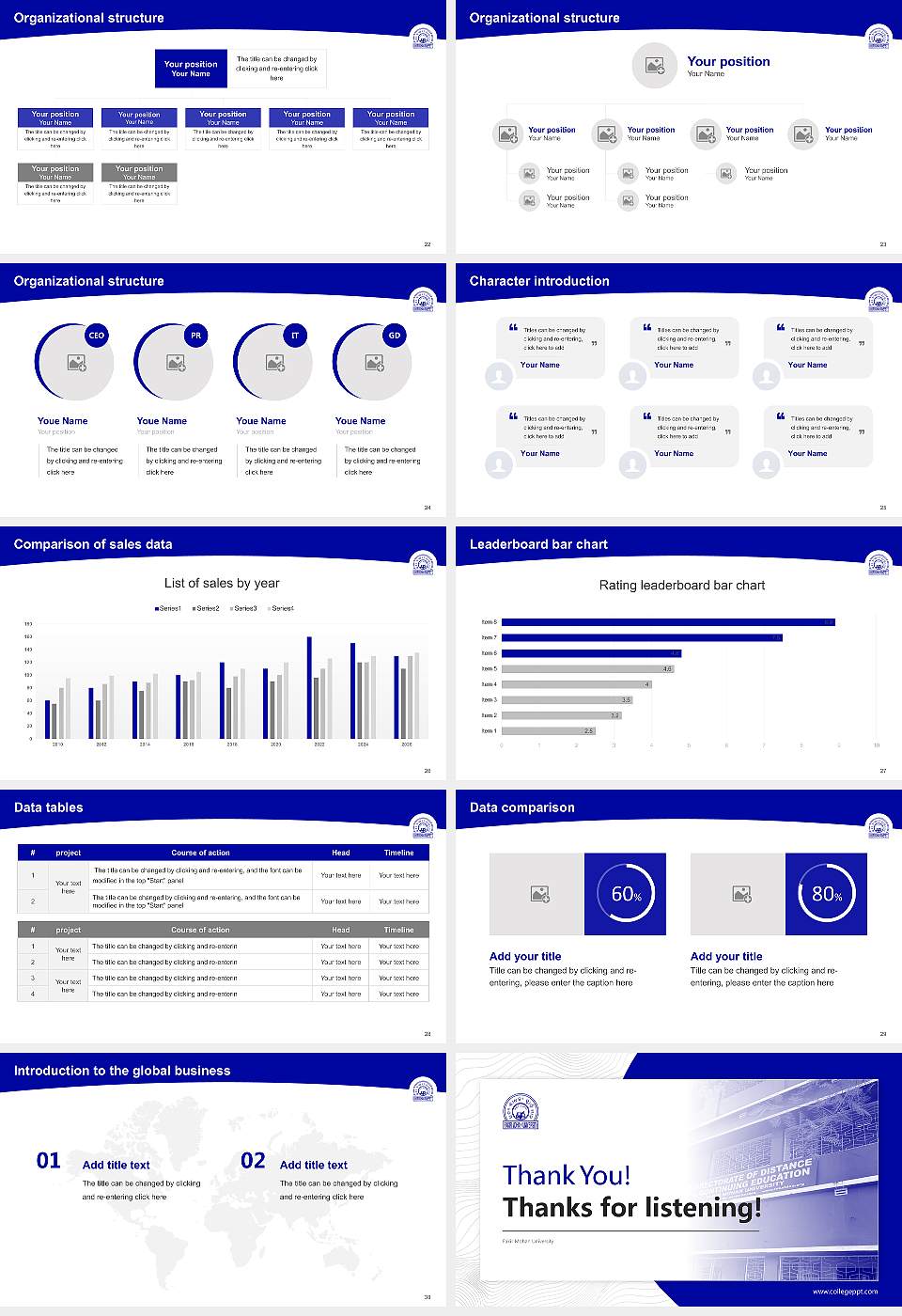 Fakir Mohan University Academic Presentation/Research Findings Report PPT Template16:9 ratio PPT effect preview image4