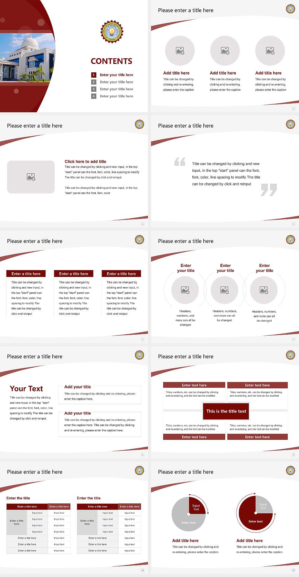 Dr. A.P.J. Abdul Kalam Technical University Course/Courseware Creation PPT Template4:3 ratio PPT effect preview image2