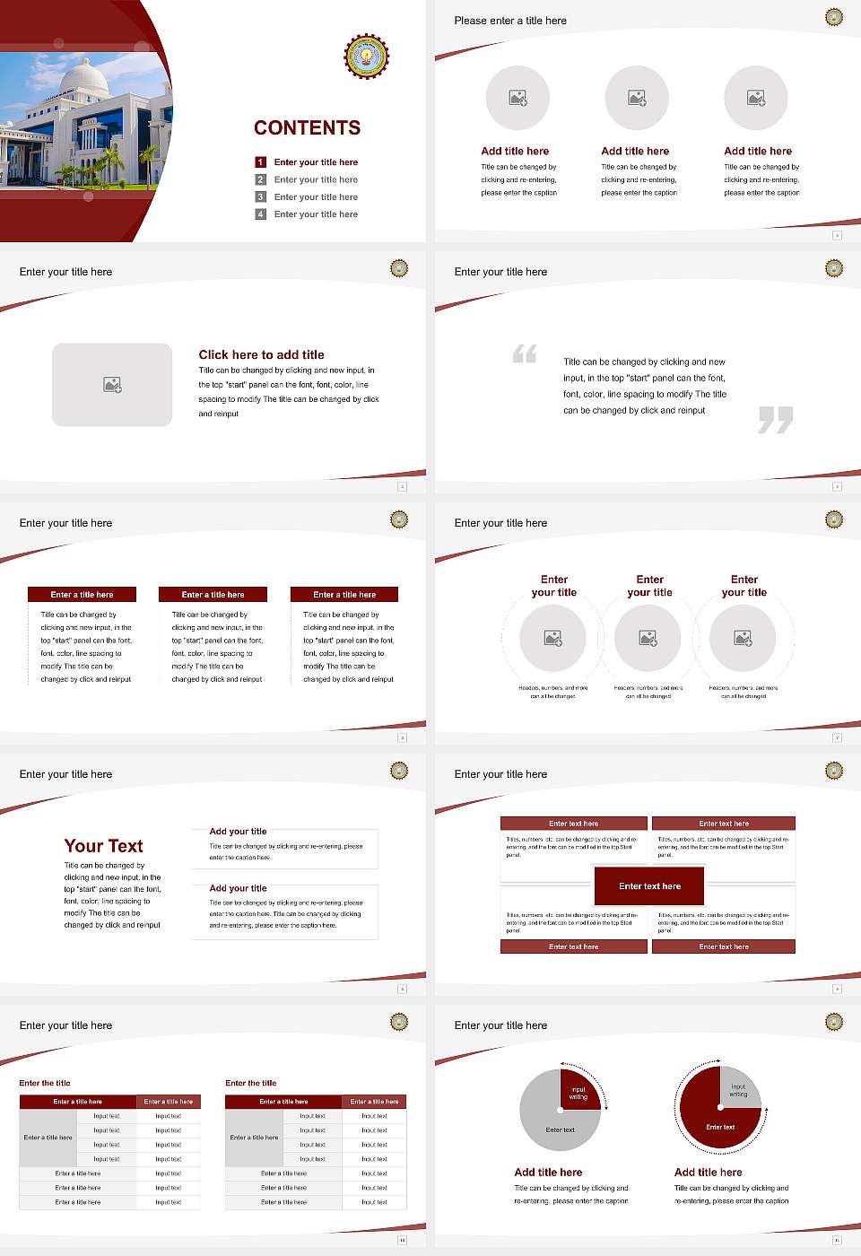 Dr. A.P.J. Abdul Kalam Technical University Course/Courseware Creation PPT Template16:9 ratio PPT effect preview image2