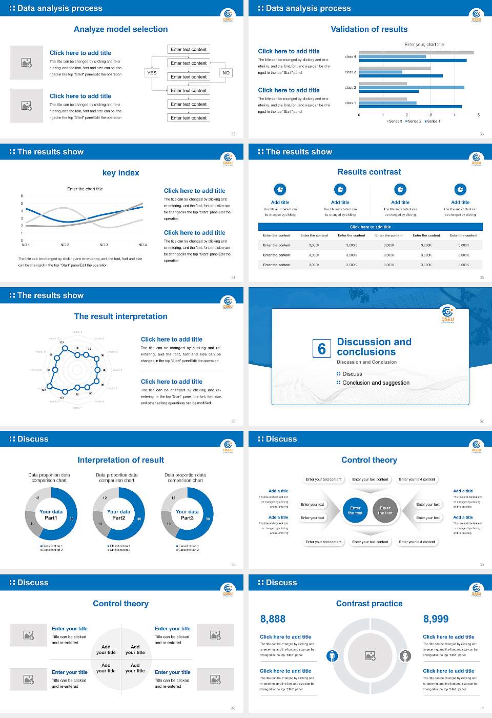Delhi Skill and Entrepreneurship University Graduation Thesis Defense PPT Template16:9 ratio PPT effect preview image5