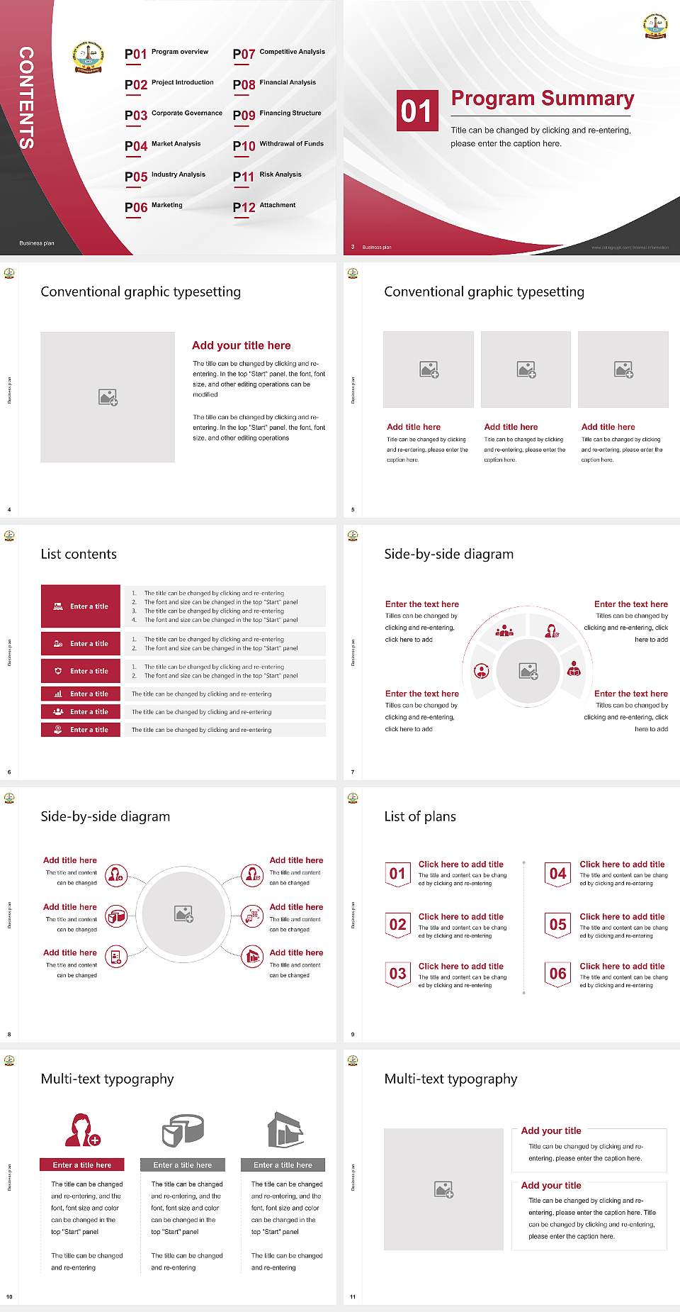Govind Guru Tribal University Competition/Entrepreneurship Contest PPT Template4:3 ratio PPT effect preview image2