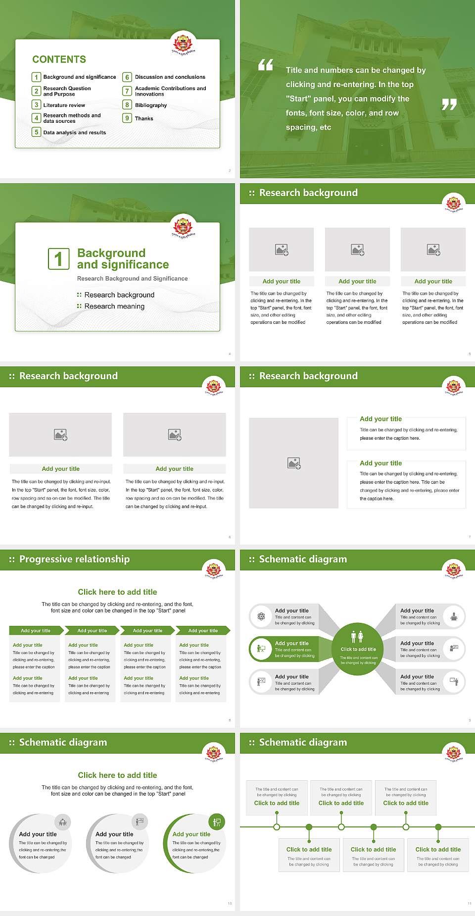 Gujarat Ayurveda University Graduation Thesis Defense PPT Template4:3 ratio PPT effect preview image2