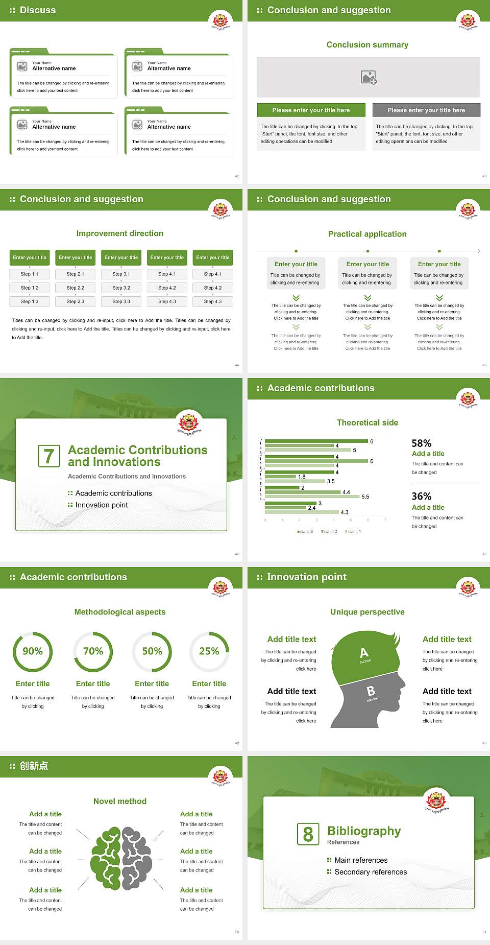 Gujarat Ayurveda University Graduation Thesis Defense PPT Template4:3 ratio PPT effect preview image6