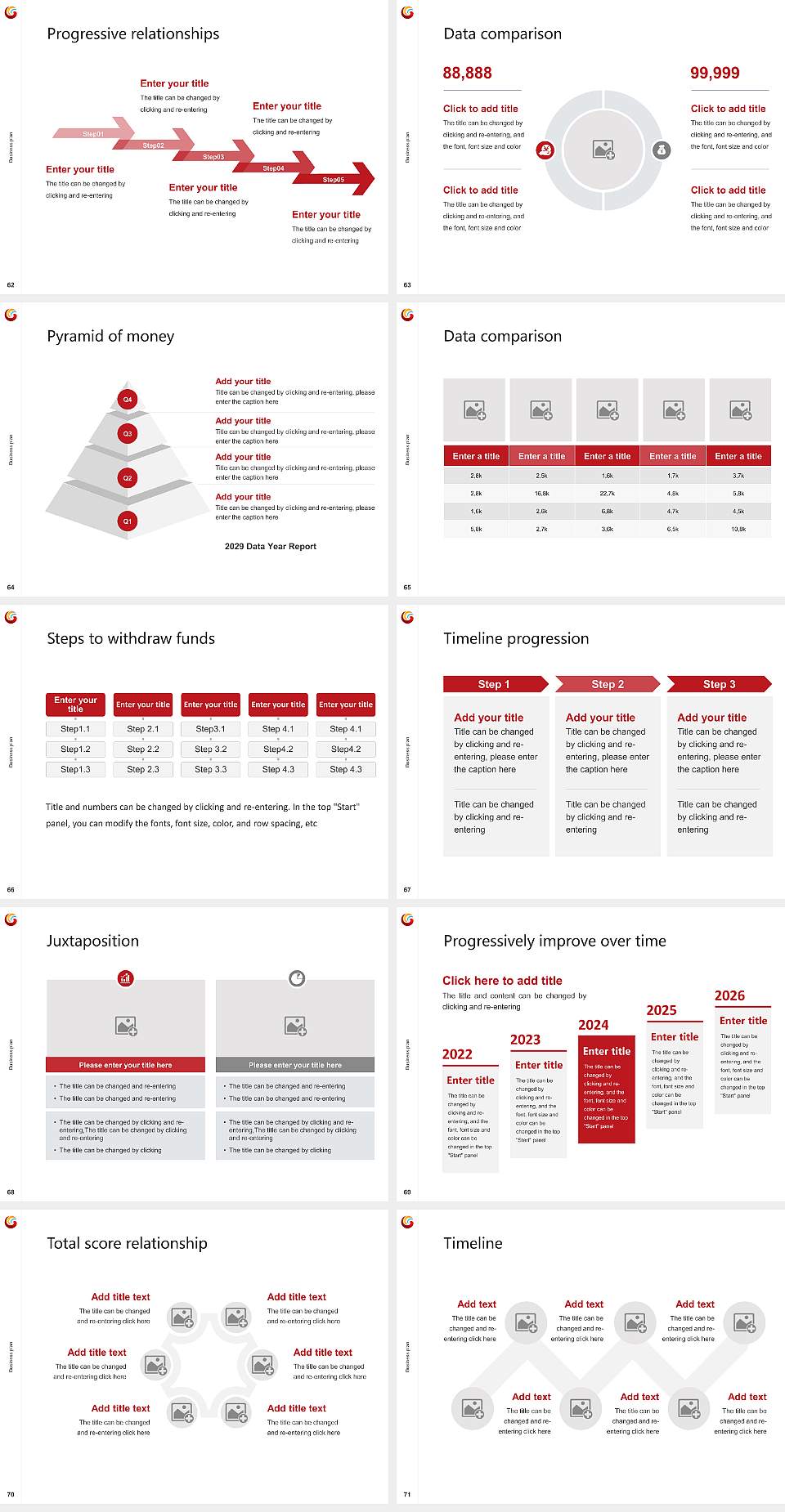Galgotias University Competition/Entrepreneurship Contest PPT Template4:3 ratio PPT effect preview image8