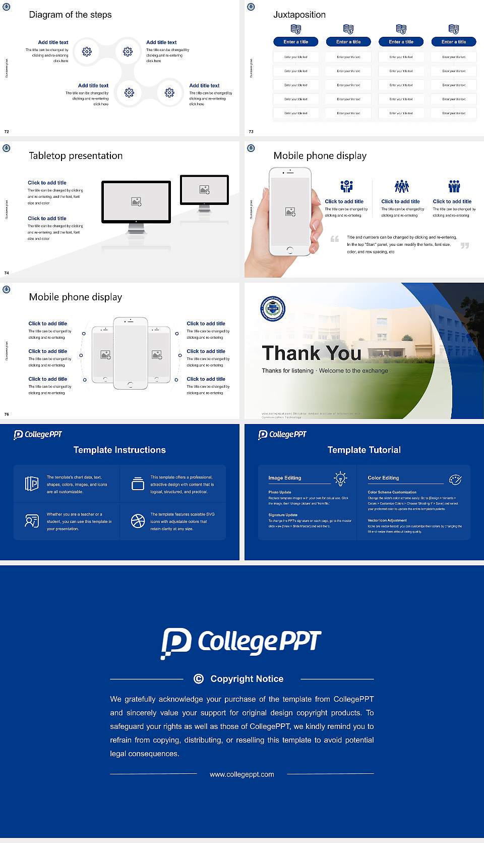 Dhirubhai Ambani Institute of Information and Communication Technology Competition/Entrepreneurship Contest PPT Template16:9 ratio PPT effect preview image9