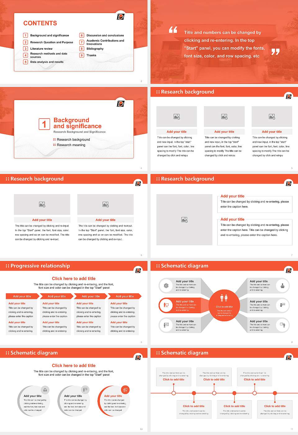 Dharmsinh Desai University Graduation Thesis Defense PPT Template16:9 ratio PPT effect preview image2