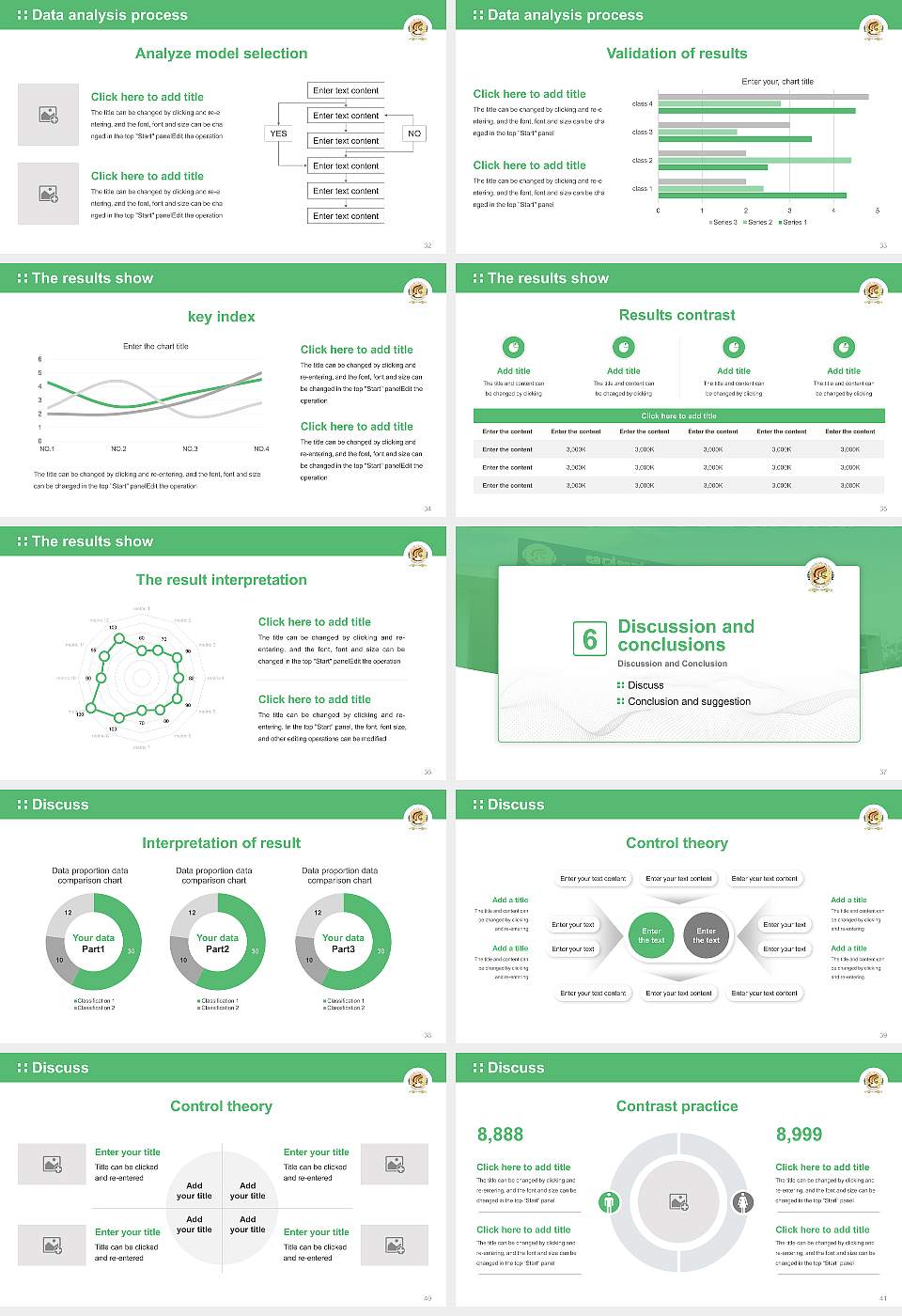 Davangere University Graduation Thesis Defense PPT Template16:9 ratio PPT effect preview image5